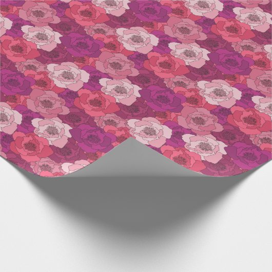 Magnolias Geschenkpapier (Ecke)