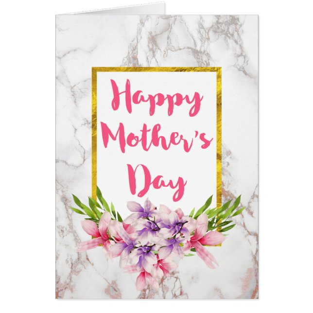 Magnolias im Wasser am Muttertag der Marmormutter (Vorne)