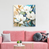 Magnolias Leinwanddruck (Insitu (Wohnzimmer))