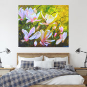 Magnolias Leinwanddruck (Insitu (Schlafzimmer))