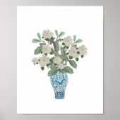 Magnolias Magnolias Dragon Blue Ginger Jars Jar Poster (Vorne)