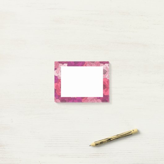 Magnolias Post-it Klebezettel (Auf Schreibtisch)