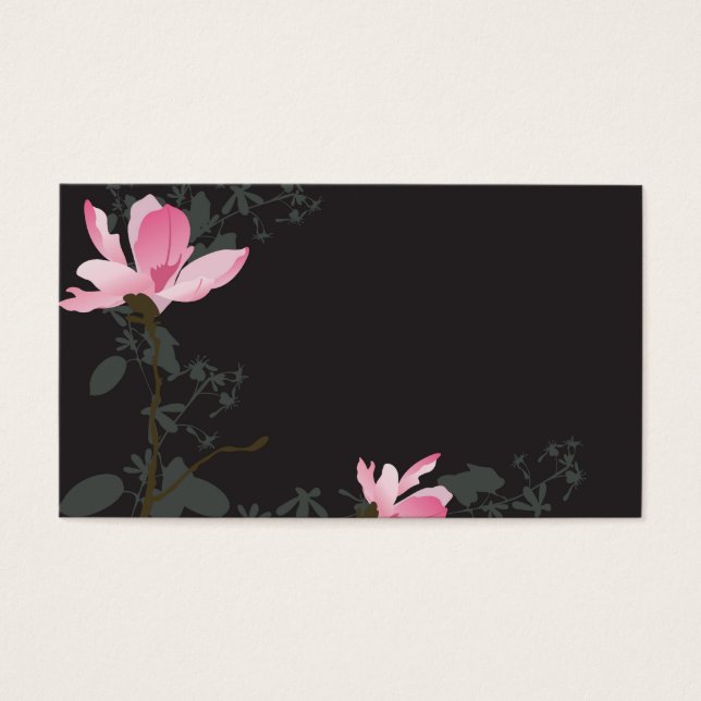Magnolias-Visitenkarte (Vorderseite)