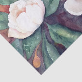 Magnolias Watercolor Tissue Paper Seidenpapier (Ausschnitt)
