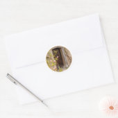 Magnolida Garden & Secret Tür zum magischen Land Runder Aufkleber (Umschlag)