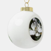 Magnolie 2760 keramik Kugel-Ornament (Links)