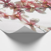 Magnolie blüht Packpapier (Ecke)