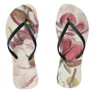 Magnolie - Botanicals-Kollektion Badesandalen