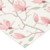 Magnolie Drift Soft Pink Tischdecke (Schrägansicht)