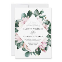 Magnolie & Eukalyptus | Floraler Rahmen Hochzeit