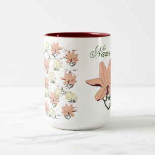 Magnolie Frühling Zweifarbige Tasse