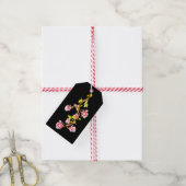 Magnolie Geschenkanhänger (Mit Garn)