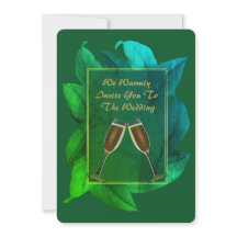 Magnolie Hochzeitseinladung