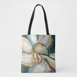 Magnolie in Türkis Tasche