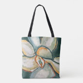 Magnolie in Türkis Tasche (Rückseite)