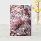 Magnolie Karte (Gelbe Blume)