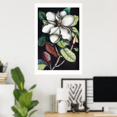 Magnolie Poster (Heimbüro)