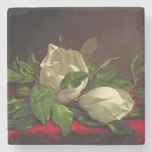 Magnolie Steinuntersetzer (Vorderseite)