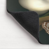 Magnolie und Schmetterlinge mousepad 1 (Ecke)