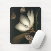 Magnolie und Schmetterlinge mousepad 1 (Mit Mouse)