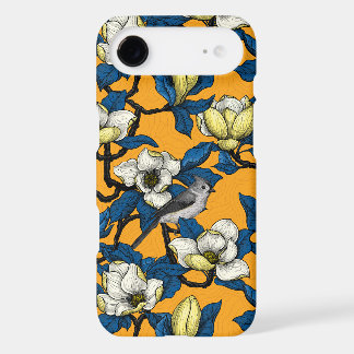 Magnolie und Titmausvogel blühen 3