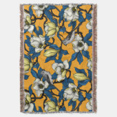 Magnolie und Titmausvogel blühen 3 Decke (Vorderseite Vertikal)