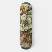 Magnolie Vintage Skateboard (Vorderseite)