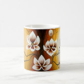 Magnolien, Acryl -  Kaffeetasse (Mittel)