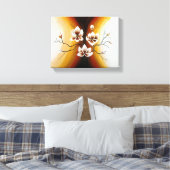 Magnolien, Acryl -  Leinwanddruck (Insitu (Schlafzimmer))