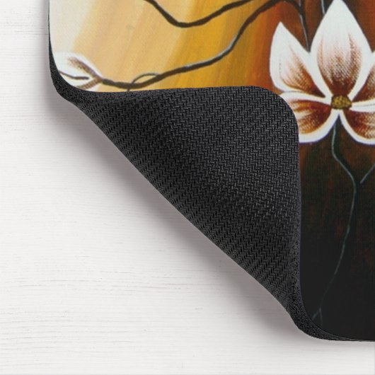 Magnolien, Acryl -  Mousepad (Ecke)