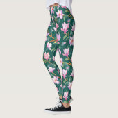 Magnolien blühen leggings (Links)