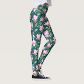 Magnolien blühen leggings (Rechts)