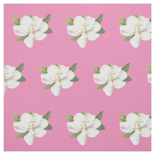 Magnolien-Blüte Stoff (Muster)