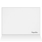 Magnolien-Blütentrio auf Schwarz (Innenansicht Horizontal (Oben))