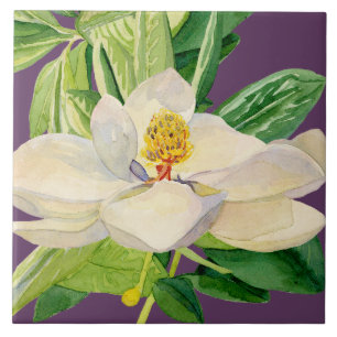 Magnolien-dekorativer Küchen-Kunst-Fliesen-mit Fliese