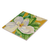 Magnolien-dekorativer Küchen-Kunst-Fliesen-mit Fliese (Seite)