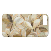 Magnolien-Einfachheits-Creme Case-Mate iPhone Hülle (Rückseite (Horizontal))
