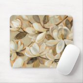 Magnolien-Einfachheits-Creme Mousepad (Mit Mouse)