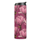 Magnolien-Garten Thermosbecher (Nach links gedreht)