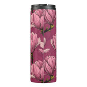 Magnolien-Garten Thermosbecher (Rückseite)