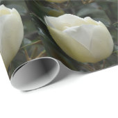 Magnolien-Grandiflorageschenk-Verpackung Geschenkpapier (Rolleneckpunkt)