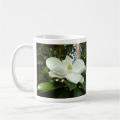 Magnolien-GrandifloraTasse Kaffeetasse (Links)