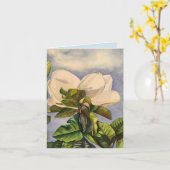 Magnolien-Himmel Karte (Gelbe Blume)
