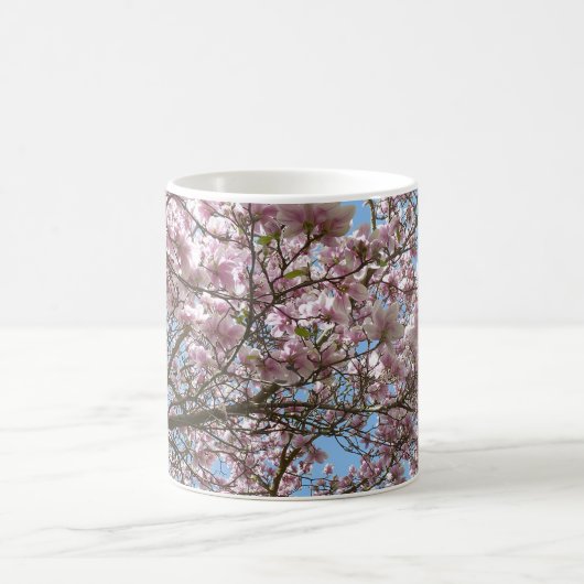 Magnolien im April Kaffeetasse (Mittel)
