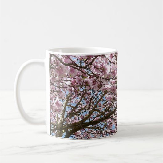 Magnolien im April Kaffeetasse (Links)