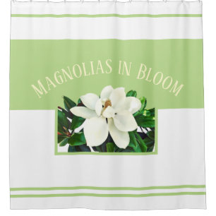 Magnolien im Blüten-Duschvorhang Duschvorhang