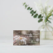 Magnolien-magische kundenspezifische Visitenkarten Visitenkarte (Stehend Vorderseite)