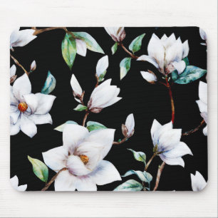 Magnolien-Mausunterlage Mousepad