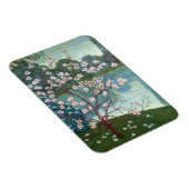 Magnolien (Öl auf Leinwand) Magnet (Rechte Seite)