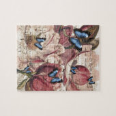 Magnolien-Schmetterling Puzzle (Horizontal)